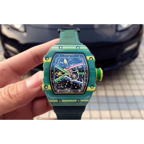 Richard Mille RM 067 02 " Sprint" Swiss Clone 1:1 Carbon Richard Mille RM 067 02 " Sprint" Swiss Clone 1:1 Carbon