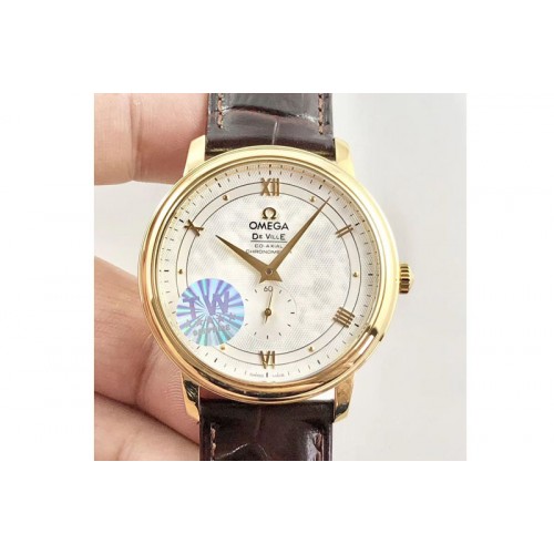 Omega De Ville 424.13.39.20.02 TW Best Edtion YG/LE White Dial Cal.2202 Omega De Ville 424.13.39.20.02 TW Best Edtion YG/LE White Dial Cal.2202