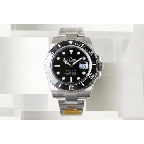 Rolex Submariner 116610 LN Black Ceramic 904L Nail Maker 1:1 Best Edition on SS Bracelet A3135