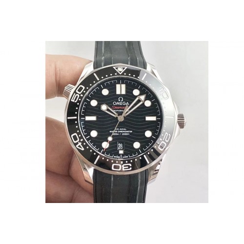 Omega 2018 Seamaster Diver 300M OMF Best Edition Black Ceramic Black Dial on Black Rubber Strap A8800 (Black Balance Wheel) Omega 2018 Seamaster Diver 300M OMF Best Edition Black Ceramic Black Dial on Black Rubber Strap A8800 (Black Balance Wheel)