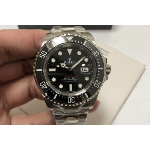 Rolex Sea-Dweller 2017 Baselworld 126600 Noob V2 1:1 Best Edition 904L SS Case and Bracelet A3235 Rolex Sea-Dweller 2017 Baselworld 126600 Noob V2 1:1 Best Edition 904L SS Case and Bracelet A3235