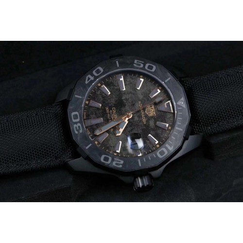 TAG Heuer Carbon Aquaracer Calibre 5 Special Series TBF 1:1 Best Edition Black Nylon Strap SW200