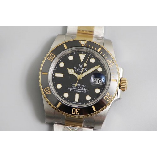 Rolex Submariner 116613 LN Black Ceramic V3 ARF 1:1 Best Edition 904L SS Case and Bracelet A2824