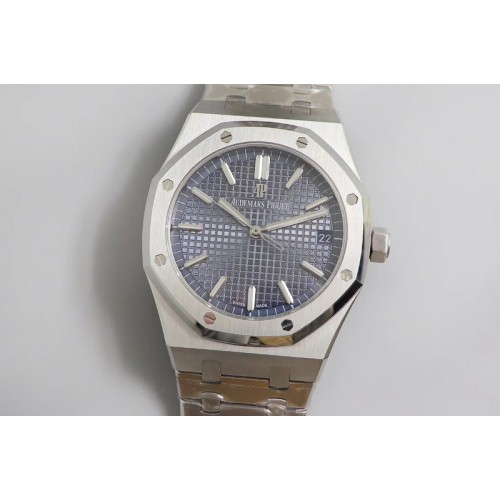 Audemars Piguet Royal Oak 41mm 15500ST TW Best Edition Blue Textured Dial on SS Bracelet Calibre.4302