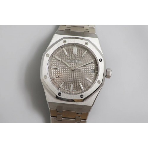 Audemars Piguet Royal Oak 41mm 15500ST TW Best Edition Gray Textured Dial on SS Bracelet Calibre.4302