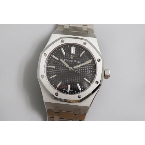 Audemars Piguet Royal Oak 41mm 15500ST TW Best Edition Black Textured Dial on SS Bracelet Calibre.4302