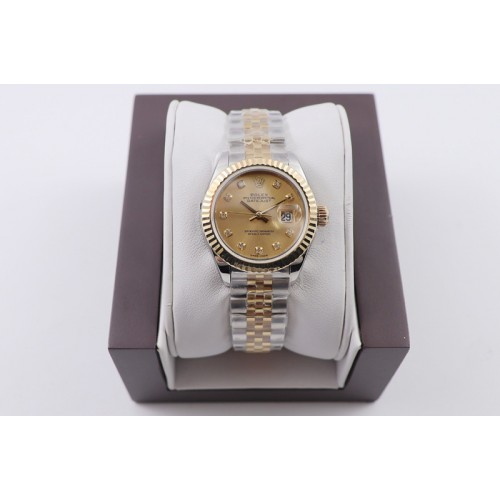 Ladies Rolex Datejust 28mm 279174 WWF Best Edtion SS/RG Gold Dial SS/RG Jubilee Bracelet Eta2671 Ladies Rolex Datejust 28mm 279174 WWF Best Edtion SS/RG Gold Dial SS/RG Jubilee Bracelet Eta2671