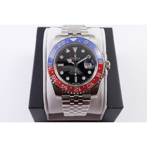 Rolex GMT-Master II 126710 BLRO Pepsi Red/Blue Ceramic 904L Steel VRF 1:1 Best Edition SA3285 CHS