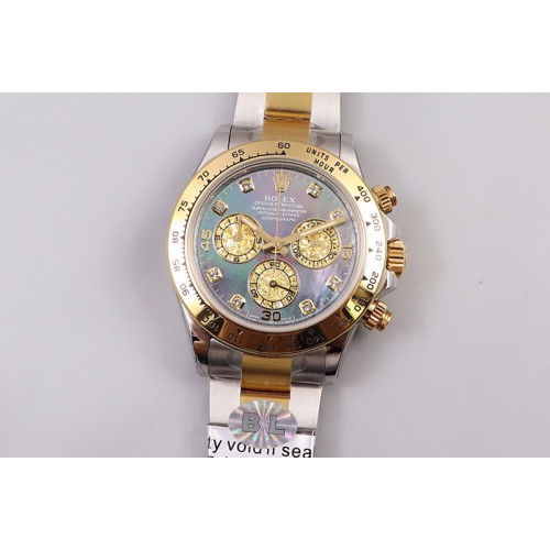 Rolex Daytona 116509 SS/YG BLF Best Edition Gay MOP Dial on SS/YG Bracelet A4130