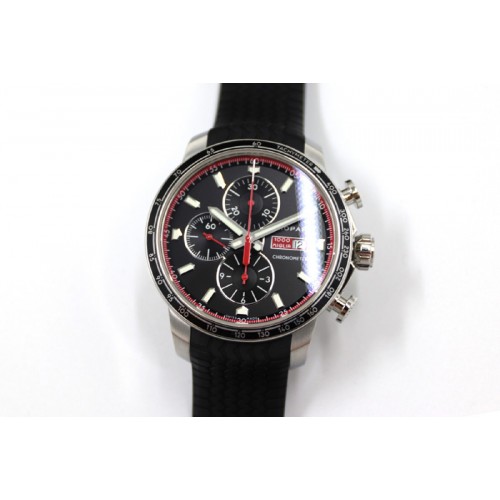 Chopard Mille Miglia 168571 SS V7F 1:1 Best Edition Black Dial On Black Rubber Strap A7750 to Cal.107179 Chopard Mille Miglia 168571 SS V7F 1:1 Best Edition Black Dial On Black Rubber Strap A7750 to Cal.107179