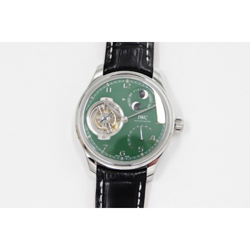 IWC Portugieser Constant-Force Tourbillon Edition "150 Years" SS BBR Best Edition Green Dial