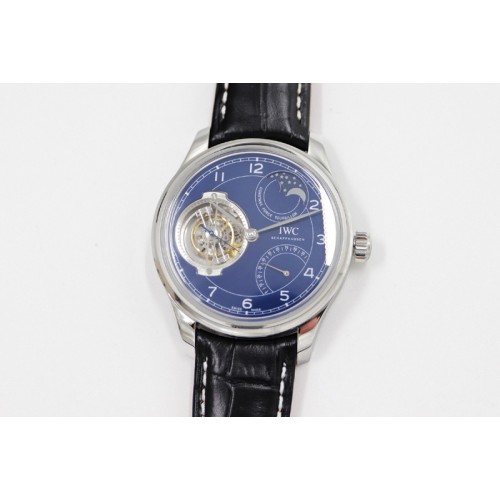 IWC Portugieser Constant-Force Tourbillon Edition "150 Years" SS BBR Best Edition Blue Dial