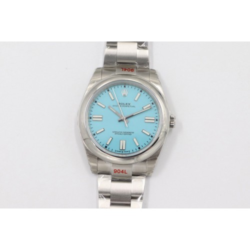 Rolex Oyster Perpetual 41mm 124300 EWF Best Edition Tiffany Blue Dial on SS Bracelet A3230 Rolex Oyster Perpetual 41mm 124300 EWF Best Edition Tiffany Blue Dial on SS Bracelet A3230