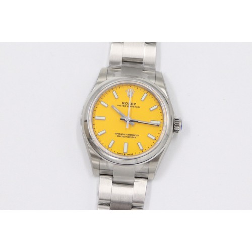 Rolex Oyster Perpetual 31mm 277200 EWF Best Edition Yellow Dial on SS Bracelet 6T15 Rolex Oyster Perpetual 31mm 277200 EWF Best Edition Yellow Dial on SS Bracelet 6T15