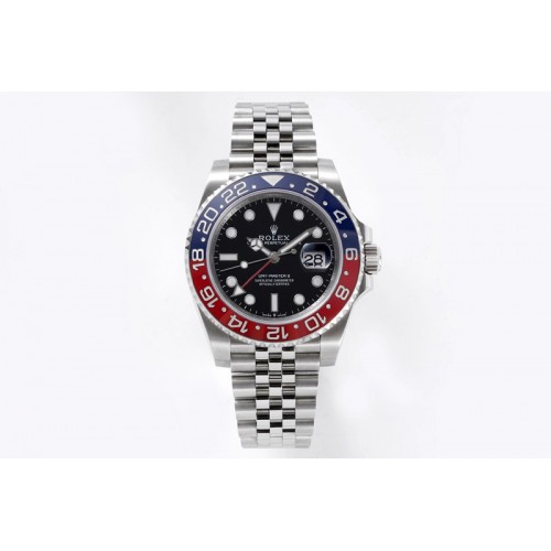 Rolex GMT-Master II 126710 BLRO Pepsi Red/Blue Ceramic 904L Steel VRF 1:1 Best Edition SA3285 CHS MAX Version
