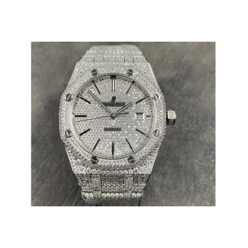 Audemars Piguet Royal Oak 41mm 15400 SS/SS Diamond TZF AP Calibre 3120