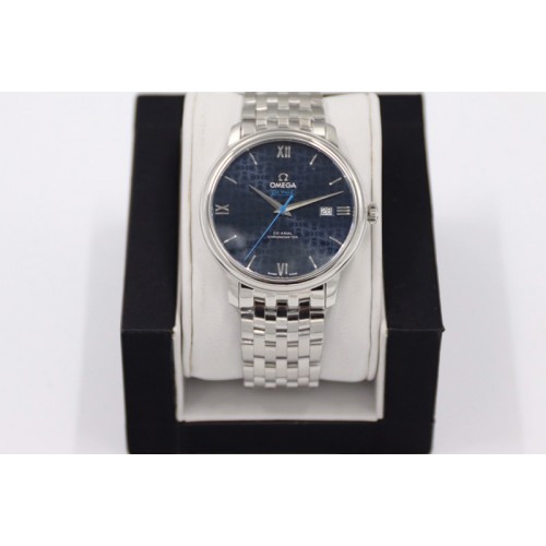 Omega De Ville Prestige Orbis Collection V8F 1:1 Best Edition Blue Dial on SS Bracelet A2892 Omega De Ville Prestige Orbis Collection V8F 1:1 Best Edition Blue Dial on SS Bracelet A2892