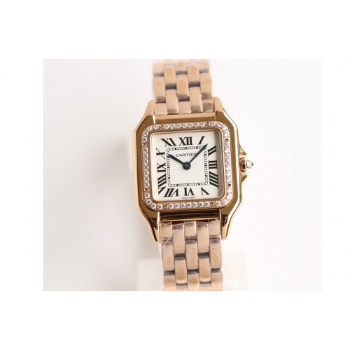 Cartier Panthere Secrete De Ladies Diam RG/RG GF Swiss Quartz Cartier Panthere Secrete De Ladies Diam RG/RG GF Swiss Quartz