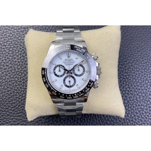 Rolex Daytona 116500 Clean 1:1 Best Edition 904L SS Case and Bracelet White Dial SA4130 Rolex Daytona 116500 Clean 1:1 Best Edition 904L SS Case and Bracelet White Dial SA4130