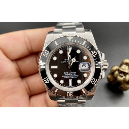 Rolex Submariner 116610 LN Black 904L Steel Clean 1:1 Best Edition on SS Bracelet SA3135