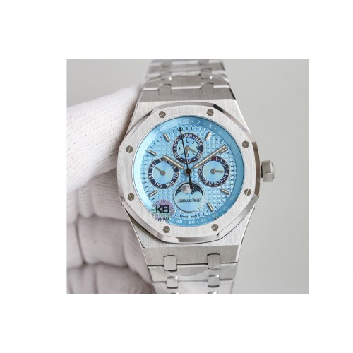 Audemars Piguet Royal Oak 41mm Complicated 26574 SS APSF1:1 Best Edition Ice Blue Dial on SS Bracelet A5134 Audemars Piguet Royal Oak 41mm Complicated 26574 SS APSF1:1 Best Edition Ice Blue Dial on SS Bracelet A5134