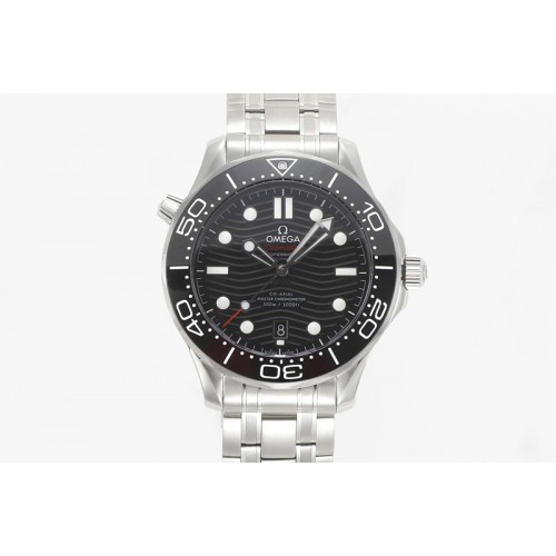 Omega 2018 Seamaster Diver 300M VSF 1:1 Best Edition Black Ceramic Black Dial on SS Bracelet A8800 V2 (Black Balance Wheel) Omega 2018 Seamaster Diver 300M VSF 1:1 Best Edition Black Ceramic Black Dial on SS Bracelet A8800 V2 (Black Balance Wheel)