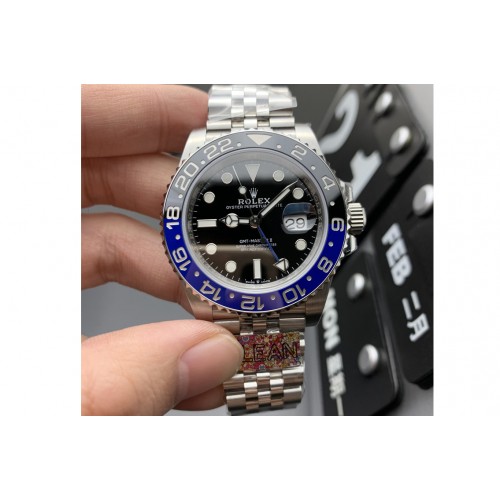 Rolex GMT Master II 126710 BLNR 904L SS Clean Factory 1:1 Best Edition on Jubilee Bracelet VR3186 CHS