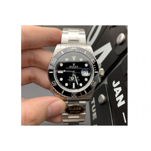Rolex Submariner 41mm 126610 LN Black Ceramic 904L Steel Clean 1:1 Best Edition VR3235 Rolex Submariner 41mm 126610 LN Black Ceramic 904L Steel Clean 1:1 Best Edition VR3235