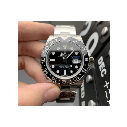 Rolex GMT Master II 116710 LN 904L SS Clean Factory 1:1 Best Edition on Oyster Bracelet SA3186 CHS Rolex GMT Master II 116710 LN 904L SS Clean Factory 1:1 Best Edition on Oyster Bracelet SA3186 CHS