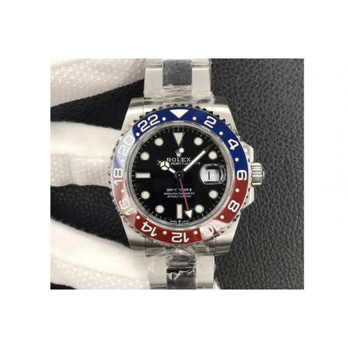 Rolex GMT-Master II 126719 BLRO Red/Blue Ceramic 904L Steel APSF 1:1 Best Edition Black Dial VR3285 CHS Rolex GMT-Master II 126719 BLRO Red/Blue Ceramic 904L Steel APSF 1:1 Best Edition Black Dial VR3285 CHS