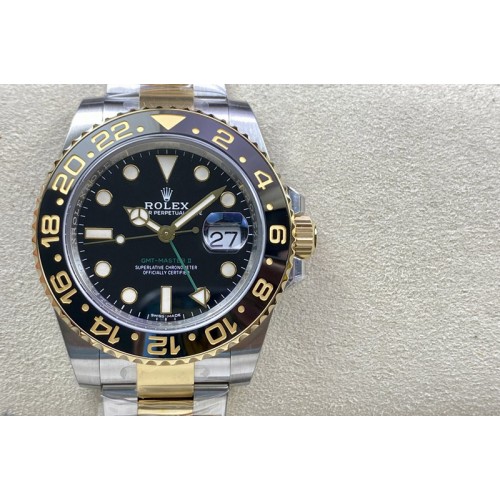 GMT-Master II 116713 Two Tone SS/YG 904L Steel Clean 1:1 Best Edition VR3186 CHS
