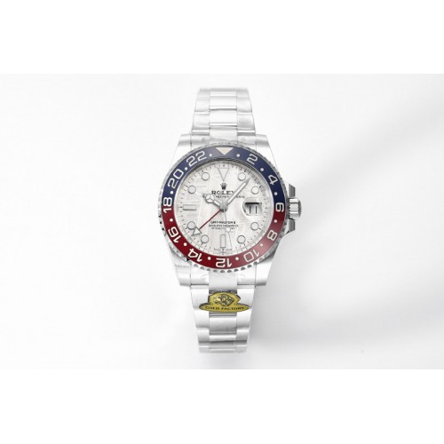 Rolex GMT Master II 126719 BLRO Gain Weight Gold Factory 1:1 Best Edition Real Meteorite Dial on Oyster Bracelet VR3285 CHS