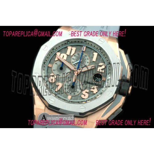 Audemars Piguet Royal Oak Offshore LeBron James Cermet Bezel JF Best Edition on Rubber Strap A7750 (Free Leather Strap)