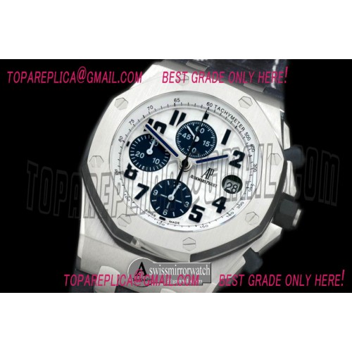 Audemars Piguet Royal Oak Chrono Navy Limited Edition SS/LE Navy A-7750