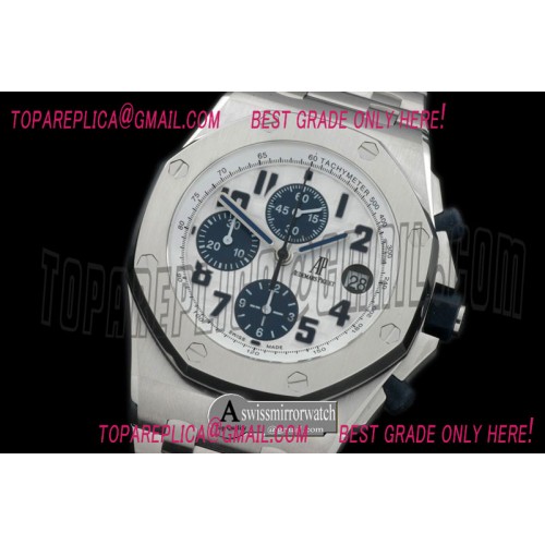 Audemars Piguet Royal Oak Chrono Navy Limited Edition SS/SS A-7750