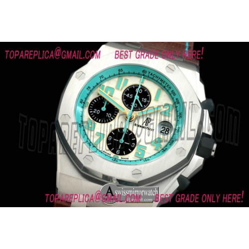 Audemars Piguet Royal Oak Offshore Ultimate Montauk Highway V2 on Brown Leather Strap A7750