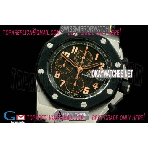 Audemars Piguet Royal Oak Chrono SS/LE 57th L-Ed Black A-7500