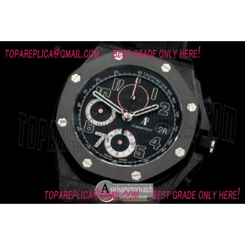 Audemars Piguet Royal Oak Offshore "GINZA 7" Forged Carbon JF Best Edition on Rubber Strap A7750
