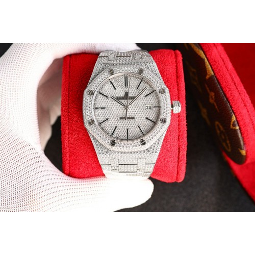 Audemars Piguet Royal Oak 41mm 15400 SS/SS Diamond ZY Best Edtion AP Calibre 3120