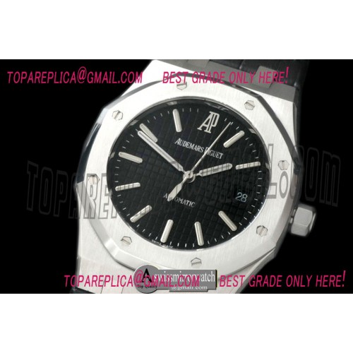Audemars Piguet Royal Oak Jumbo Auto SS/LE Black A-2824-2