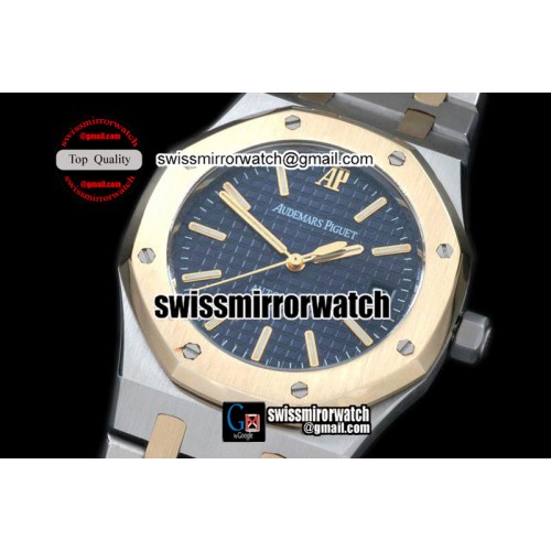 Audemars Piguet Royal Oak Jumbo Auto SS/YG TT Blue Swiss Eta 2824-2 Audemars Piguet Royal Oak Jumbo Auto SS/YG TT Blue Swiss Eta 2824-2
