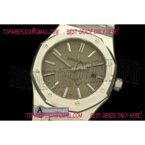 Audemars Piguet Royal Oak 15400 SS/SS Grey Swiss 2824