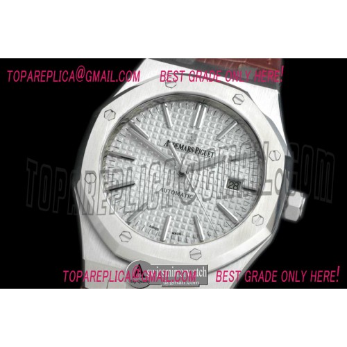 Audemars Piguet Royal Oak 15400 SS/LE White Jap M 9015