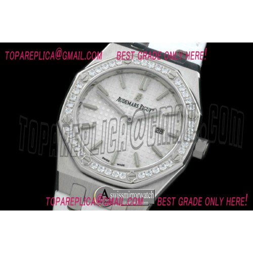 Audemars Piguet Royal Oak Ladies SS/LE White S-Qtz