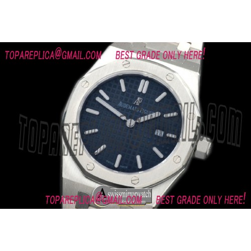 Audemars Piguet Royal Oak Ladies SS/SS Blue S-Qtz