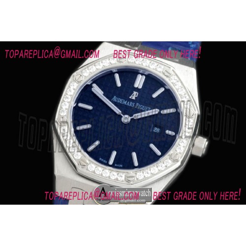 Audemars Piguet Royal Oak Ladies SS/LE Blue S-Qtz