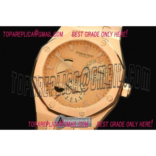 Audemars Piguet Royal Oak Reserve/Duo Time RG/RG Gold Asian 23 Auto