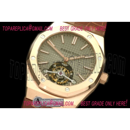 Audemars Piguet Royal Oak Tourbillon RG/LE Grey Real Tourbillon