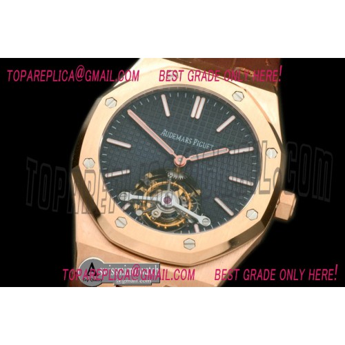 Audemars Piguet Royal Oak Tourbillon RG/LE Blue Real Tourbillon