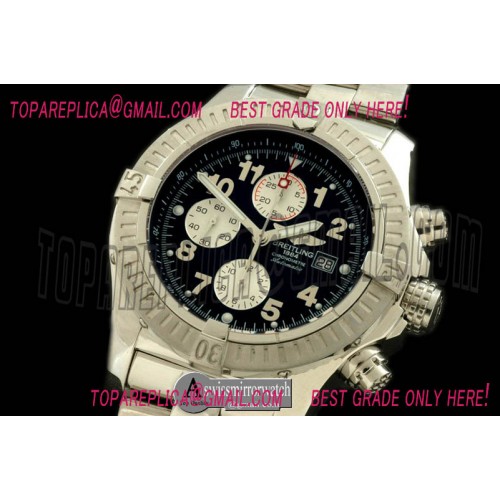 Breitling S-Avenger SS/SS Blk